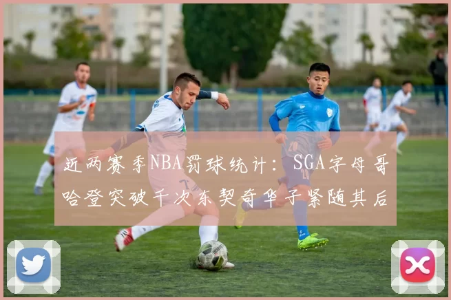 近两赛季NBA罚球统计：SGA字母哥哈登突破千次东契奇华子紧随其后